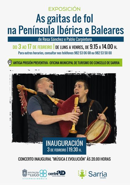 Exposición_As gaitas de fol na Península Ibérica e Baleares